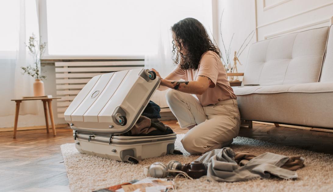 organizar mala de viagem