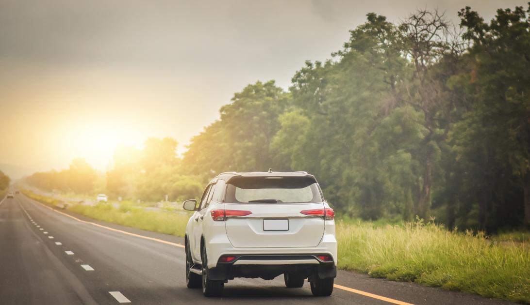 Viagem sustentável de carro