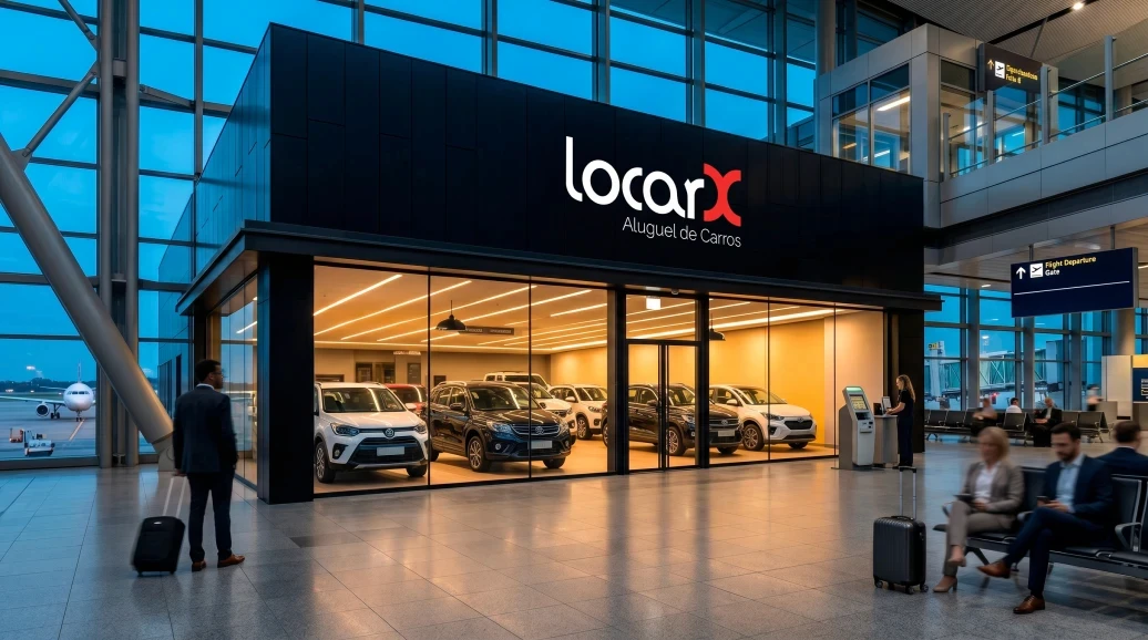 Unidade LocarX modelo Aeroporto